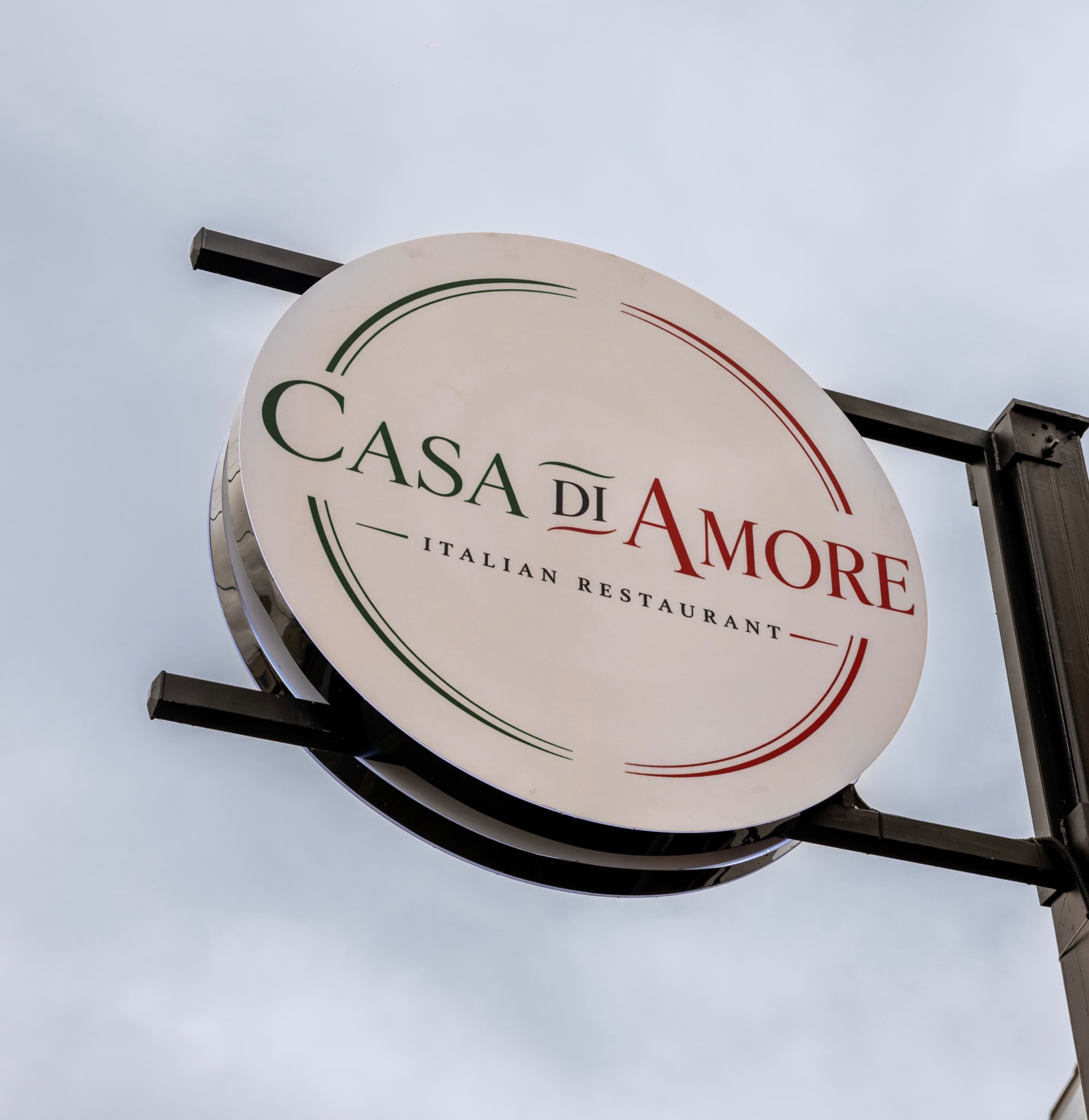 Casa Di Amore Italian Restaurant sign